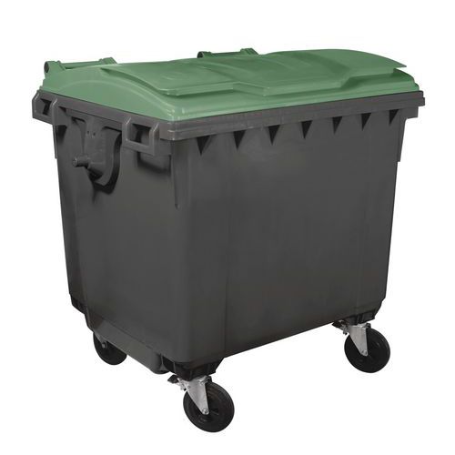 Conteneur à déchet 4 Roues - 1100L - Mobil Plastic Conteneur à déchet 4 Roues - 1100L - Mobil Plastic