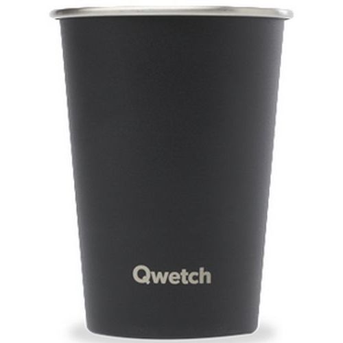 Einwandiger Becher, Edelstahl - 300 ml - Qwetch Einwandiger Becher, Edelstahl - 300 ml - Qwetch