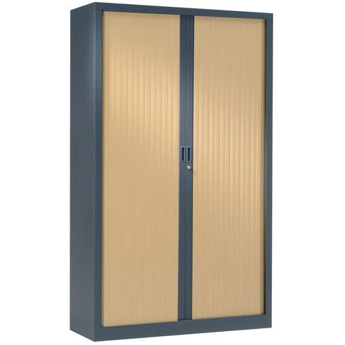 Rollladenschrank in Holzoptik, Höhe 198 cm - Vinco