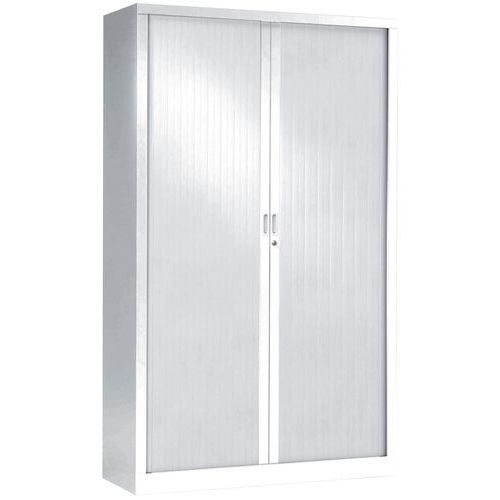 Schrank mit einfarbigen Rollläden, Höhe 198 cm - Vinco