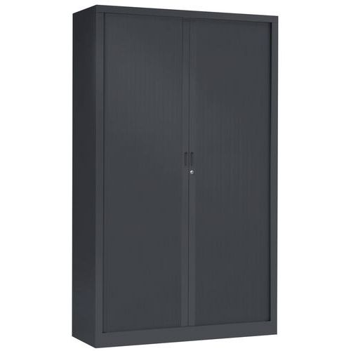 Schrank mit einfarbigen Rollläden, Höhe 198 cm - Vinco