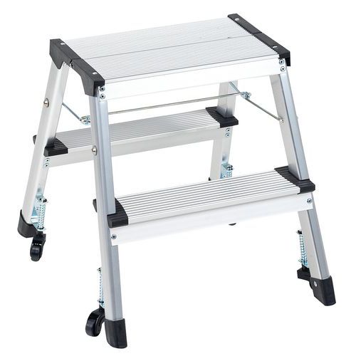 Marchepied double accès pliable - Manutan
