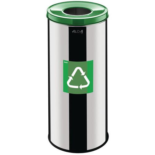 Recycling-Abfalleimer aus Metall Prestige EKO 45 L