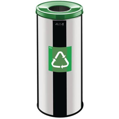 Recycling-Abfalleimer aus Metall Prestige EKO 45 L