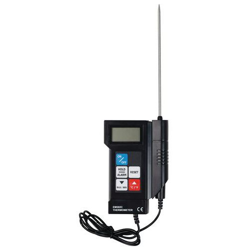 Thermomètre alimentaire de poche à sonde - Manutan