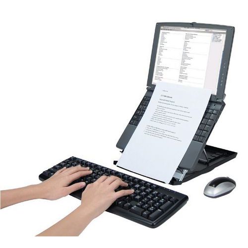 Laptop-Ständer Desq mit Dokumentenhalter