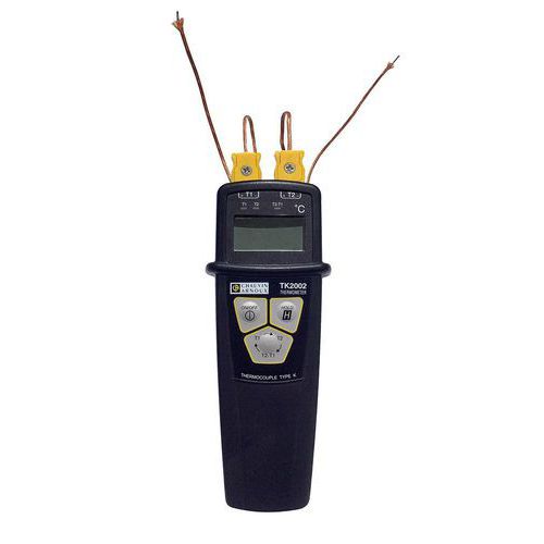Thermometer mit 1 Eingang oder 2 Eingängen für Thermoelement K - Chauvin Arnoux