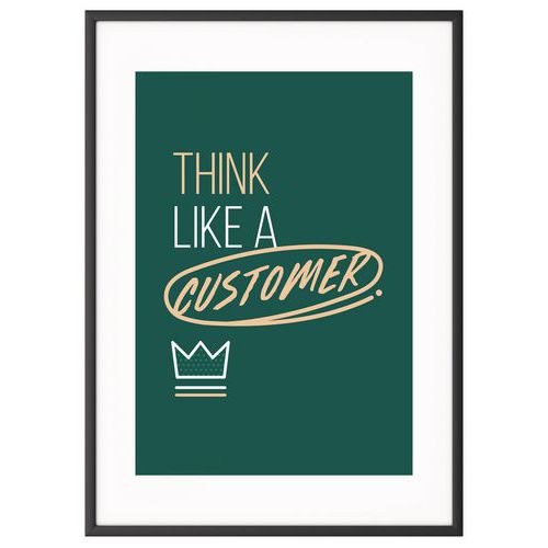 Team-Building-Rahmen - „Think like a customer“ - Paperflow