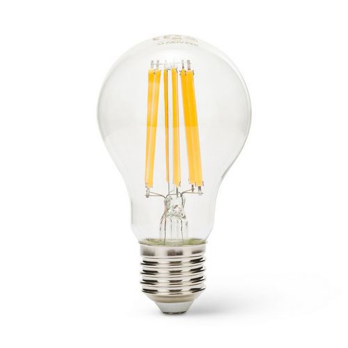Glühbirne mit LED-Leuchtfäden, Standard A60 - Velamp