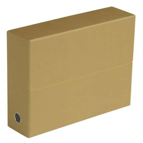Boîte de classement  ou d'archivage en carton - Dos largeur 9 cm - Elba