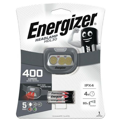 Stirnlampe HDL30 - 400 Lumen - Energizer