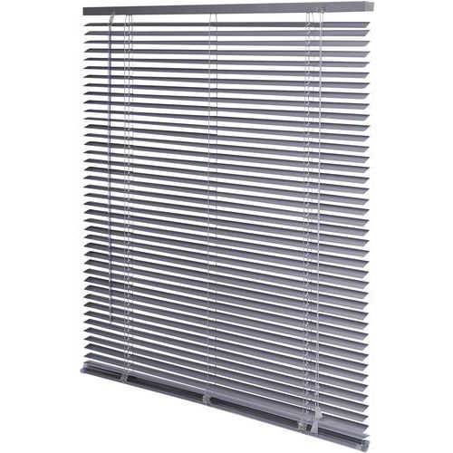 Aluminium-Jalousie, 25 mm, uni silberfarben - Intensions