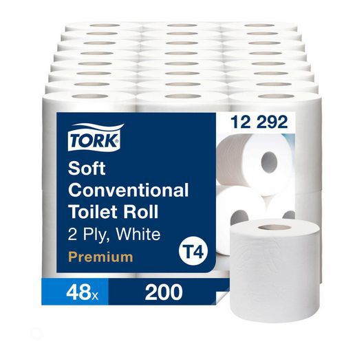 Toilettenpapier, 2-lagig, T4 Premium - Tork