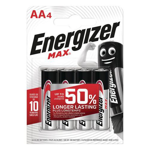Batterie Max AA - 4 Stück - Energizer