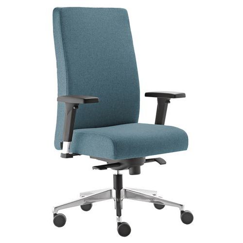 Bürostuhl Bost, hohe Lehne, Stoff - Sokoa Bürostuhl Bost, hohe Lehne, Stoff - Sokoa