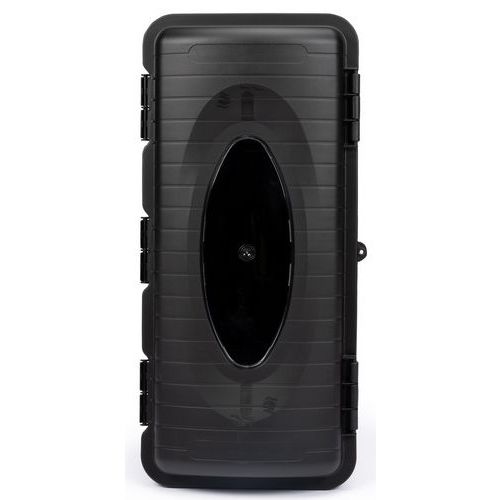 Feuerlöscherkasten, schwarz - 6 kg - Jonesco