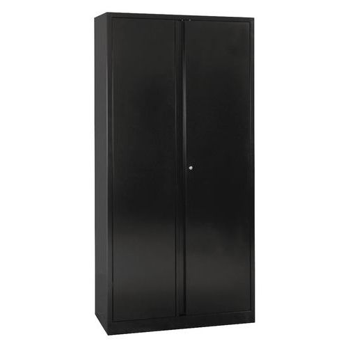 Hoher Schrank mit Flügeltüren zur Selbstmontage - Breite 100 cm - Manutan Hoher Schrank mit Flügeltüren zur Selbstmontage - Breite 100 cm - Manutan