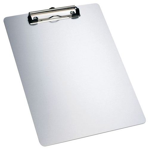 Porte-bloc A4 aluminium magnétique haute résistance – Manutan Porte-bloc A4 aluminium magnétique haute résistance – Manutan