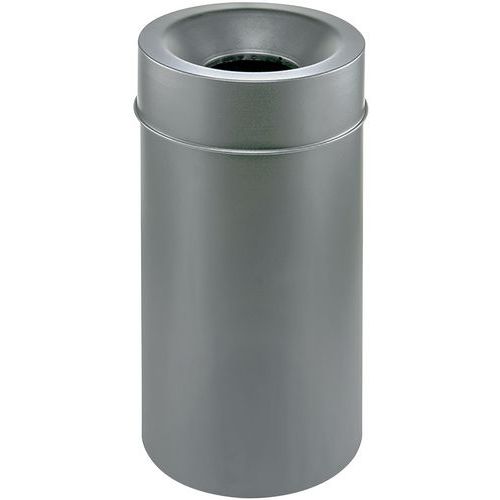 Feuerfester Mülleimer Wandausführung - 50 L