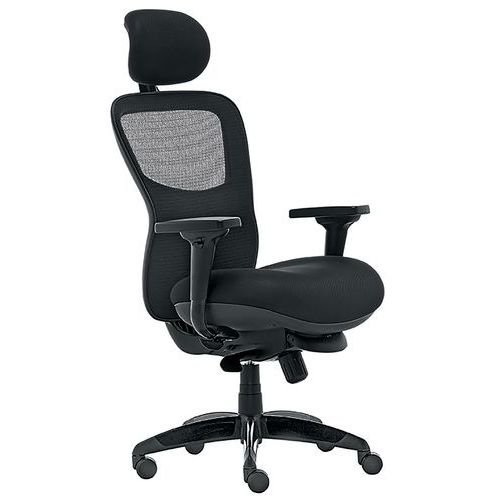 Bürostuhl ergonomisch synchron Athos - Schwarz Bürostuhl ergonomisch synchron Athos - Schwarz