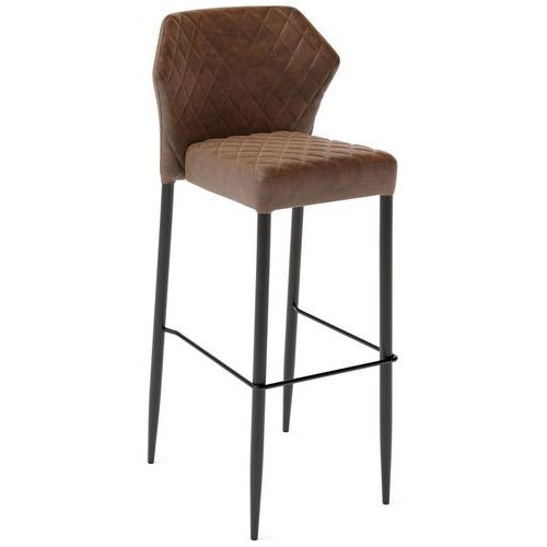 Stapelbarer Hocker LOUIS, Kunstleder Stapelbarer Hocker LOUIS, Kunstleder