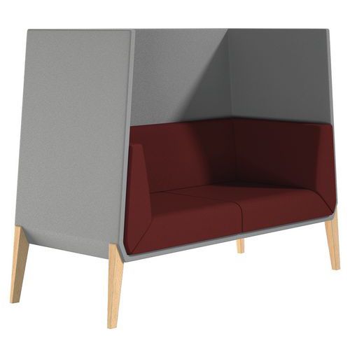 Sofa, hoch, Accord, zwei Sitzplätze
