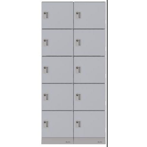 Vestiaire plastique multicases 316 mm - À monter - Manutan Expert