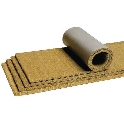 Kokos-Fußmatte Premium Länge 12,5 m - Gerollt - BtB, Werkstoff: Kokosfaser, Breite: 200 cm
