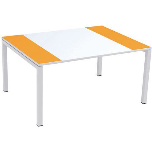 Table de réunion Easydesk - Plateau plateau - Meet By Paperflow