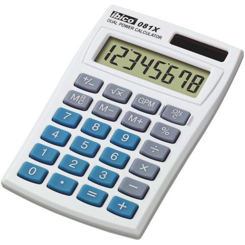 Calculatrice de poche 081X - Ibico