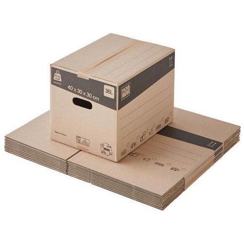 Umzugskarton - 18 L bis 128 L - Pack and Move