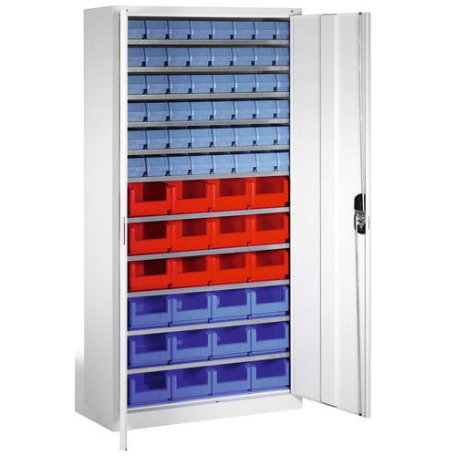 Schrank mit Sichtlagerkästen - CP