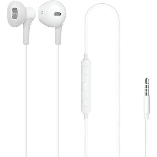 Kit piéton Stéréo pour iPhone 5 et 6 iPad et Android blanc - Moxie