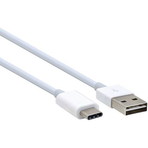 Datenkabel USB-A 2.0 umschaltbar auf USB Typ-C - weiß - Moxie