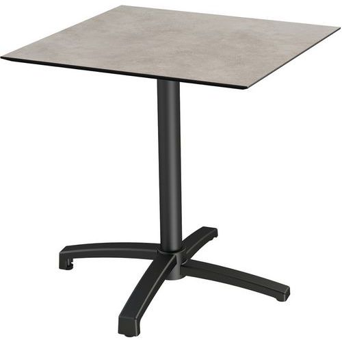 Table de bistrot pliable X CROSS - Forme carrée - Veba