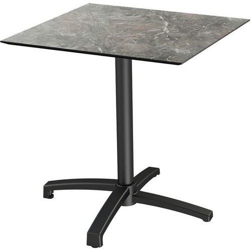 Table de bistrot pliable X CROSS - Forme carrée - Veba