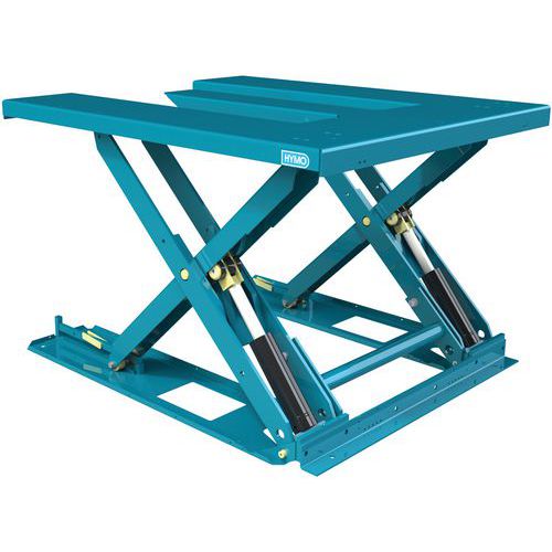 Ergonomischer fester Hubtisch, extraflach MX-20 - Tragkraft 2000 kg