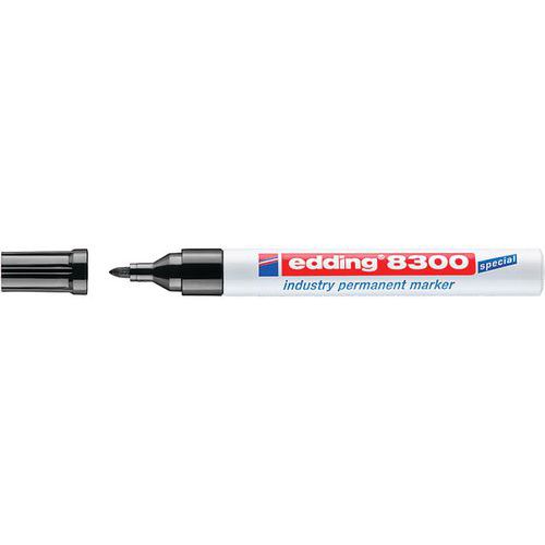 Permanent-Marker für industrielle Anwendungen - 8300 - schwarz - Edding