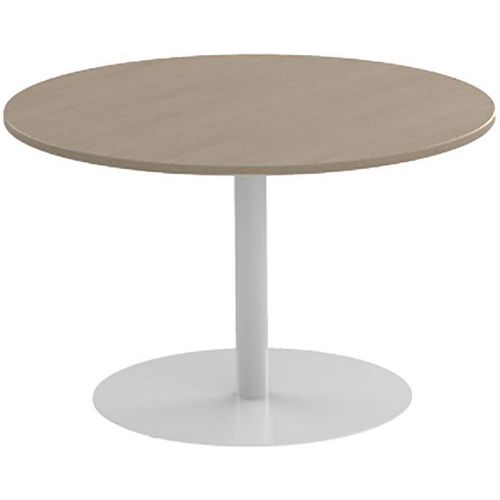 Konferenztisch, rund, 120 cm, glockenförmiger Fuß Konferenztisch, rund, 120 cm, glockenförmiger Fuß