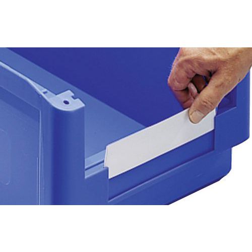 Etikettenschutz für Sichtlagerkasten der Serie SK - 0,8 L bis 36 L - 50er-Pack - Bito