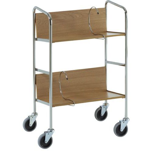 Ordnerwagen - 2 Böden - Tragkraft 75 kg Ordnerwagen - 2 Böden - Tragkraft 75 kg