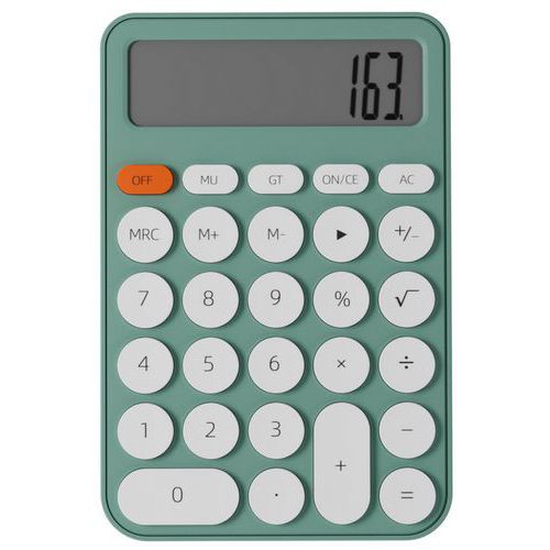 Taschenrechner, 12-stellig, 17 mm großes LCD-Display - Sign