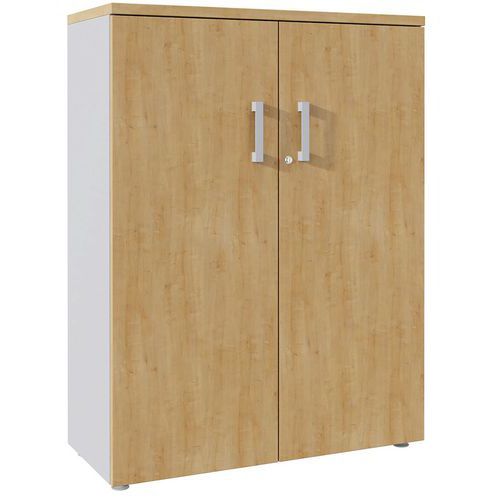 Armoire de classement à portes battantes - Hauteur 133 cm