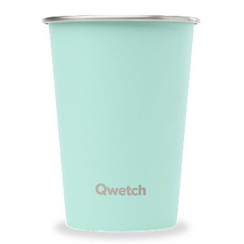 Pastellfarbener Trinkbecher aus Edelstahl, 300 ml - Qwetch