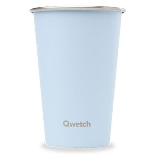 Pastellfarbener Trinkbecher aus Edelstahl, 470 ml - Qwetch Pastellfarbener Trinkbecher aus Edelstahl, 470 ml - Qwetch