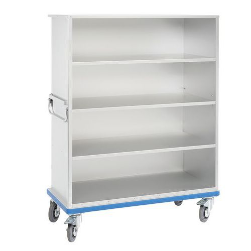 Offener Schrankwagen aus Aluminium, ohne Tür G®-CUP light - Gmöhling Offener Schrankwagen aus Aluminium, ohne Tür G®-CUP light - Gmöhling