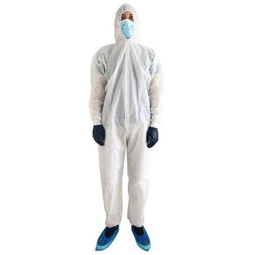 Nicht normierter Einweg-Overall aus PP, weiß, Gr. XXL Nicht normierter Einweg-Overall aus PP, weiß, Gr. XXL