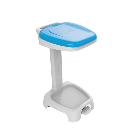 Farbiger Müllsackständer mit Fußpedal - 120 L - Gilac Farbiger Müllsackständer mit Fußpedal - 120 L - Gilac