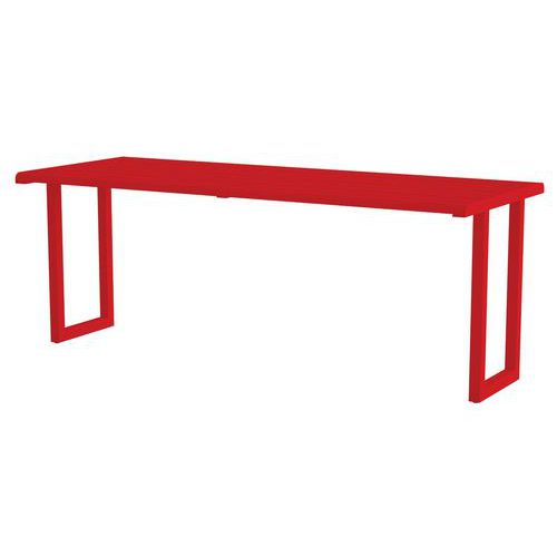 Tisch H24 aus Edelstahl