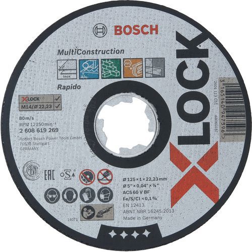 Trennscheiben X-LOCK für verschiedene Materialien - Bosch